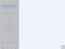 Tablet Screenshot of langenburgwater.com